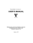 user`s manual - Bioinformatics and Systems Medicine Laboratory