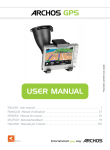 User manUal
