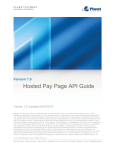Hosted Pay Page API Guide