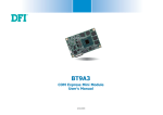 COM Express Mini Module User`s Manual