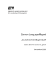 Zonnon Language Report (Version of December 14, 2005, PDF file
