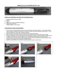 Setting up your SportScan® for use