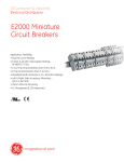 E2000 Miniature Circuit Breakers