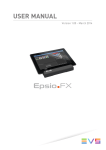 Epsio FX User`s Manual