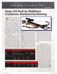 Nov 2012 - Siege 330 Crossbow Test