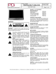 PDI-P23LCDE TV With DVD - PDi Communication Systems