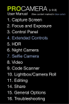 updated ProCamera manual