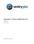 SentryView™ Camera Configuration Tool