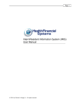 Intern/Resident Information System (IRIS) User Manual