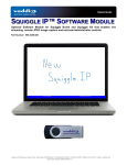 SQUIGGLE IP™ SOFTWARE MODULE