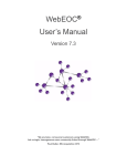 WebEOC® 7.3 User Manual