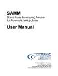 SAMM User Manual - Oceanic Imaging Consultants, Inc.