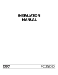 INSTALLATION MANUAL PC25OO