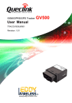 GV500 User manual V1.01