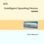 ISD300 User Manual Version 1.5, released: 2011