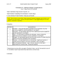 Homework 9: Software Design Considerations