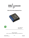 R701/R710 Microstepping Driver User Manual