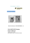 VS-616PC5/P5 Series User`s Manual