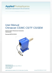 User Manual Chirascan CS/MC CS/TF CS/SEM