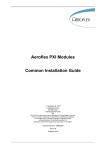 3000 Series PXI Modules Common Installation