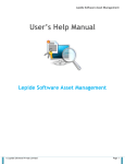 User`s Help Manual