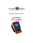 ST-F35TEST User Manual v2.0 - Surveillance