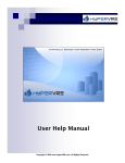 HyperVRE User Manual