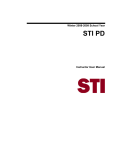 STI PD Instructor User Manual