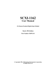 SCXI-1162 User Manual - National Instruments