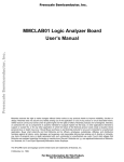 MMCLAB01 Logic Analyzer Board User`s Manual