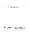 CA-132/132I User`s Manual