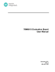 78M6613 Evaluation Board User Manual