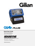 GilAir Plus Quick-Start Guide EN