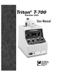 Triton® T-700 - Total Fitness Repair