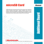 microSD Card Board User Manual