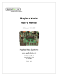 Graphics Master User`s Manual