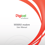WiMAX modem - Digicel 4G Broadband