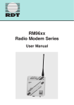 RM96xx Radio Modem Series User Manual