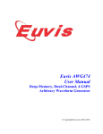 Euvis AWG474 User Manual Deep-Memory, Dual