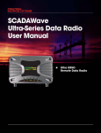 SCADAWave Ultra-Series Data Radio User Manual