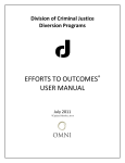 EFFORTS TO OUTCOMES® USER MANUAL