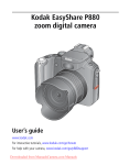 Kodak P880 User`s Manual - Downloaded from ManualsCamera
