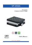 VP-25XA User Manual - Newport Corporation
