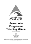 STA Seascooter Programme Training Manual v1.0