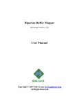 Riparian Buffer Mapper User Manual
