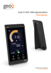 Solo II LED: Microgeneration