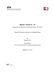 Master`s Thesis Nr. 119