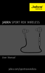 Jabra Sport Rox Wireless User Manual