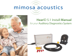 Install Manual - Mimosa Acoustics