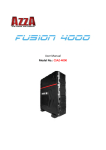 User Manual Model No.: CSAZ-4000